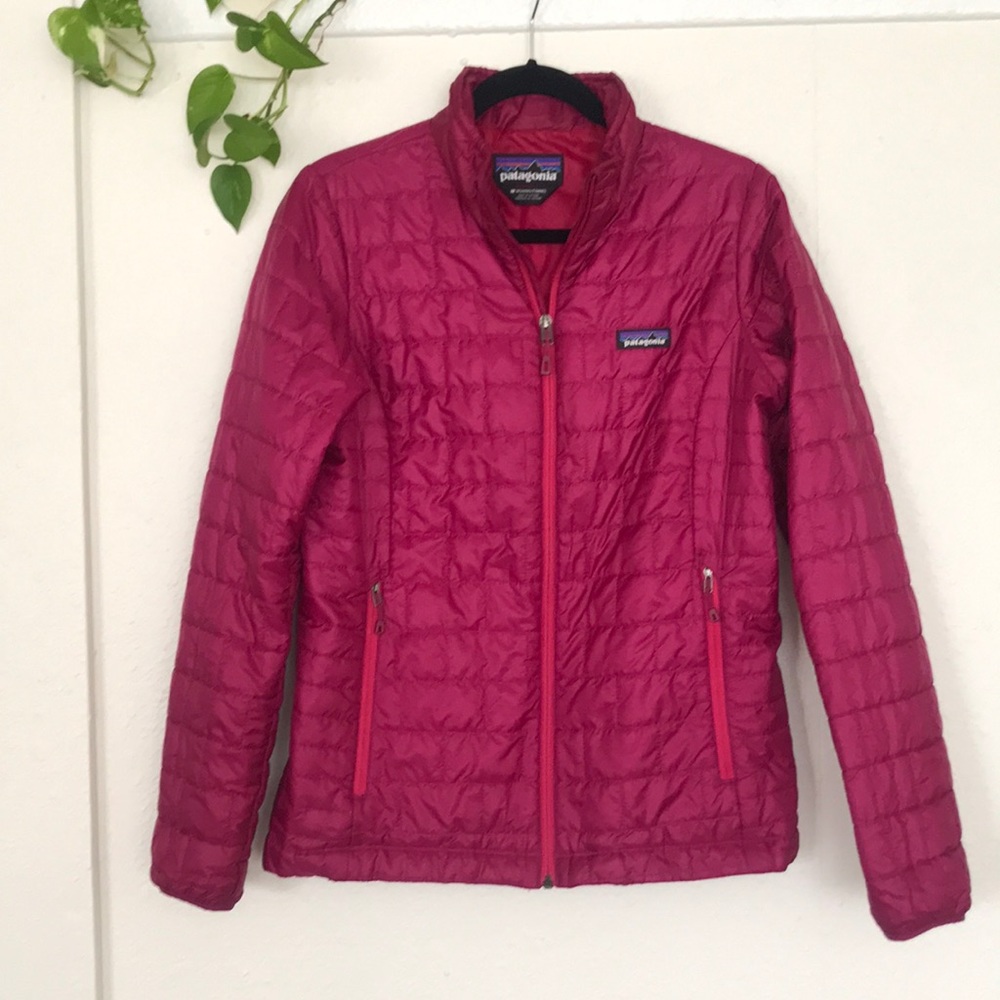 Patagonia Women’s  Nano Puff Jacket in Magenta